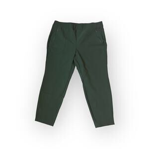 Lane Bryant Green Pull On Zip Pocket Pant